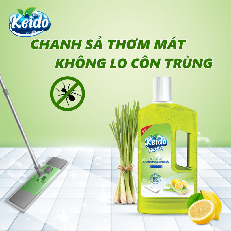 Nước giặt sạch Keido Matic