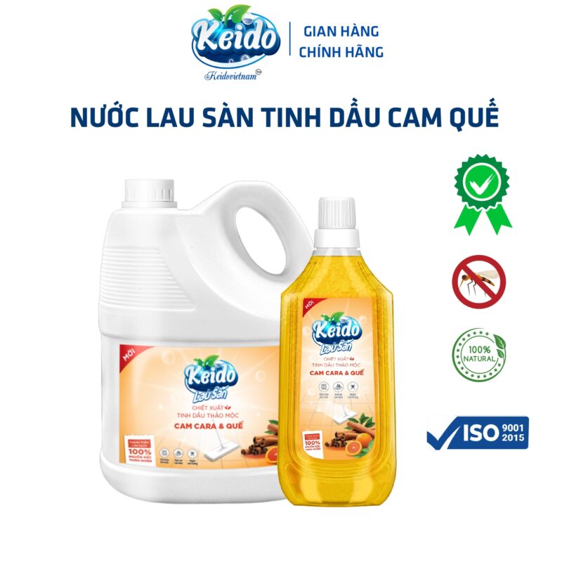 Nước giặt dịu nhẹ cho da em bé Keido (dạng túi)